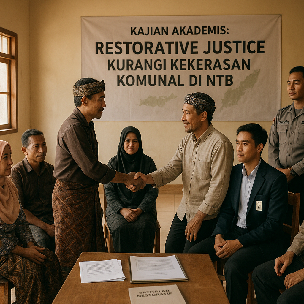 Kajian Akademis: Pendekatan Restoratif Justice Kurangi Angka Kekerasan Komunal di Nusa Tenggara Barat