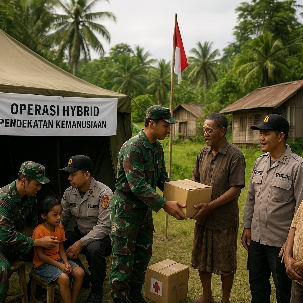 Strategi TNI-Polri dalam Operasi Hybrid: Pendekatan Soft Power di Daerah Konflik Horizontal Kronis
