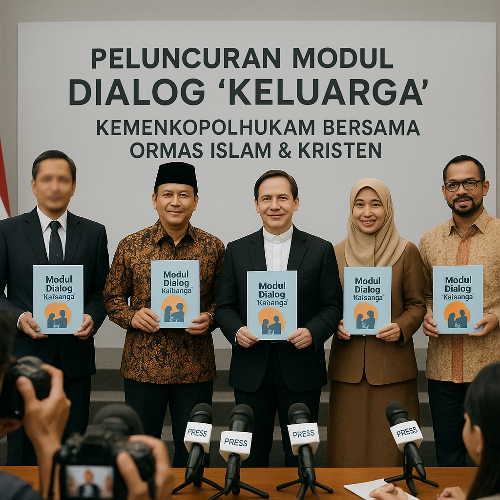 Kemenkopolhukam Gandeng Ormas Islam dan Kristen Kembangkan Modul Dialog 'Keluarga'