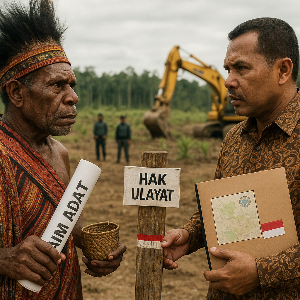Mengurai Benang Kusut Konflik Agraria di Papua: Dari Klaim Adat hingga Investasi Nasional