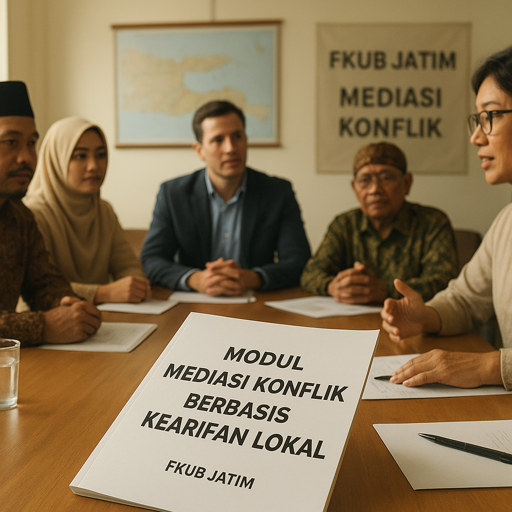 FKUB Jatim Kembangkan Modul Mediasi Konflik Berbasis Kearifan Lokal