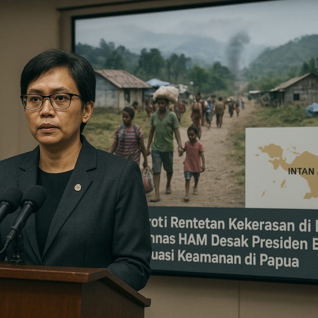 Soroti Rentetan Kekerasan di Intan Jaya, Komnas HAM Desak Presiden Evaluasi Sistem Keamanan di Papua