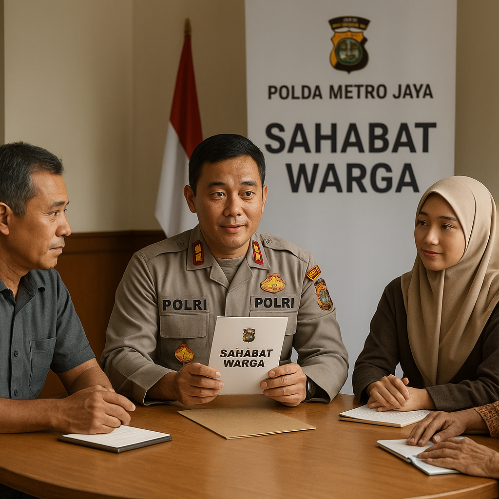 Polda Metro Jaya Luncurkan Program 'Sahabat Warga' untuk Mediasi Konflik Komunal