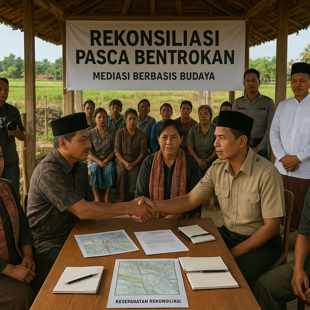 Rekonsiliasi Pasca Bentrokan Antar Desa di Lombok Tengah, Analisis Struktur dan Solusi Mediasi Berbasis Budaya