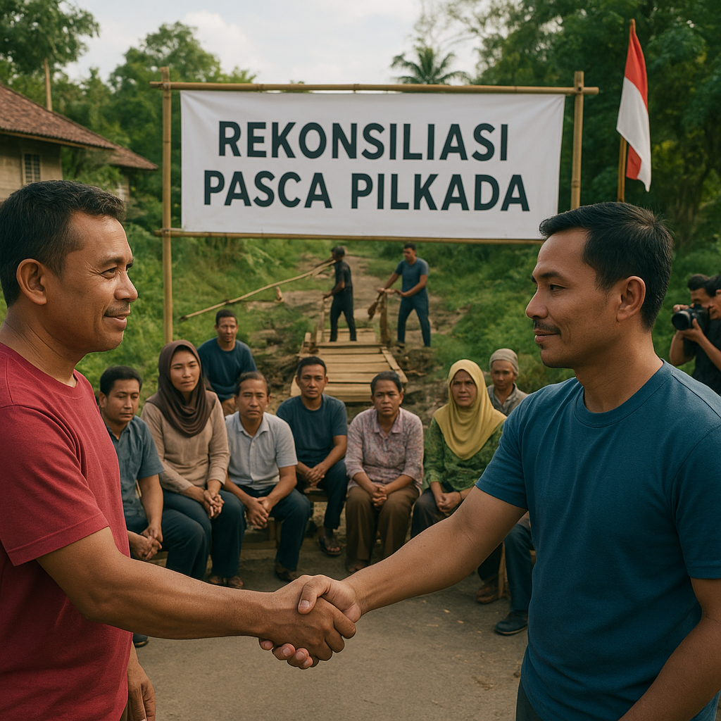 Strategi Rekonsiliasi Pasca Konflik Pilkada: Membangun Bridge-building di Daerah yang Terpolarisasi