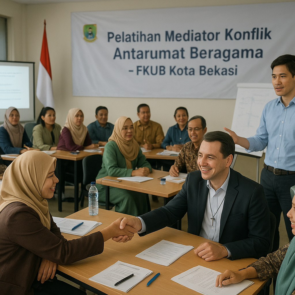 FKUB Kota Bekasi Gelar Pelatihan Mediator Konflik Antarumat Beragama
