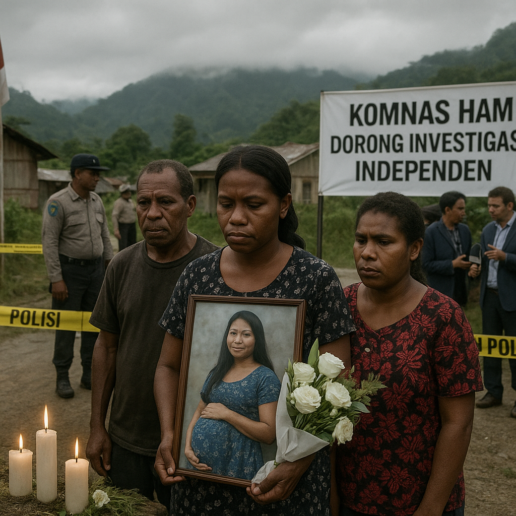 Ibu Hamil Tewas Tertembak di Intan Jaya, Komnas HAM Dorong Investigasi Independen