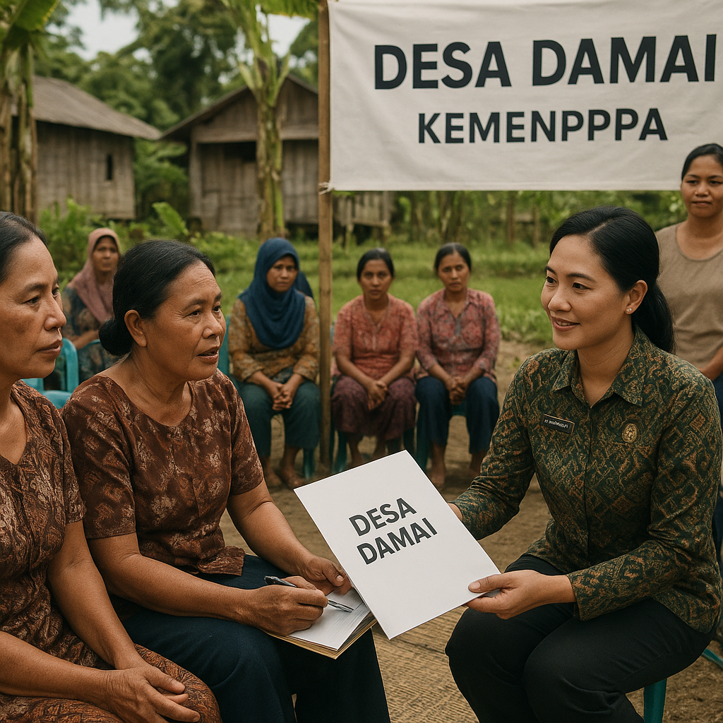 KemenPPPA Luncurkan Program 'Desa Damai' untuk Perempuan Korban Konflik Komunal
