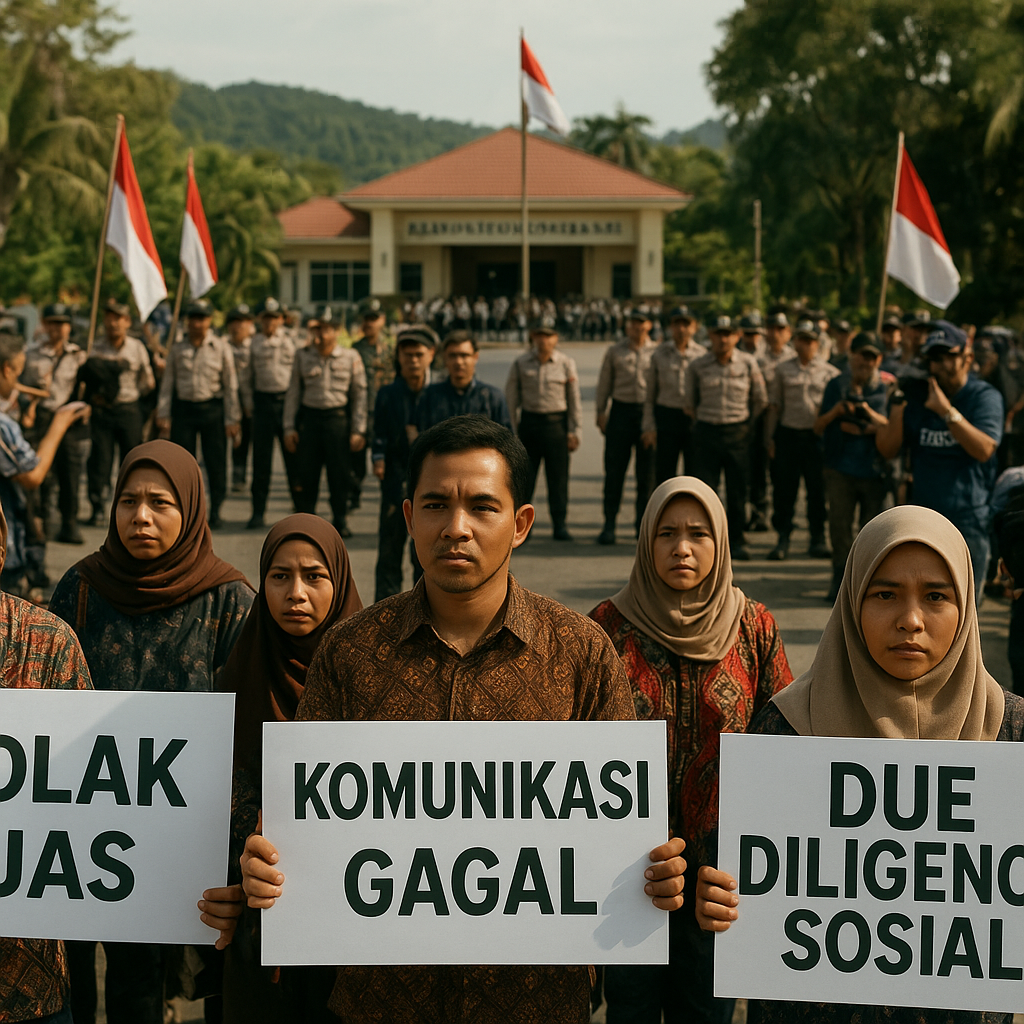 Kedatangan UAS di Kutai Barat Diwarnai Aksi Penolakan
