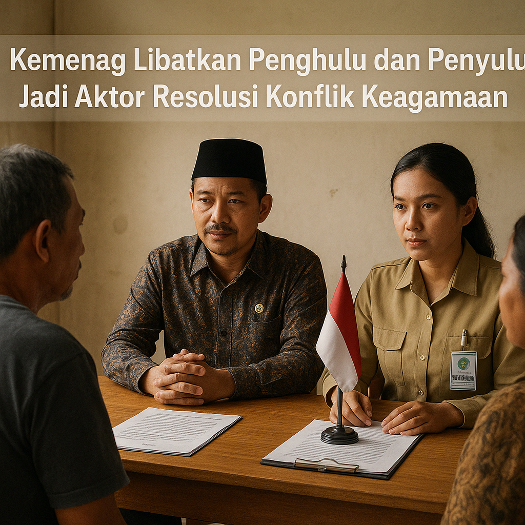 Kemenag Libatkan Penghulu dan Penyuluh Jadi Aktor Resolusi Konflik Keagamaan