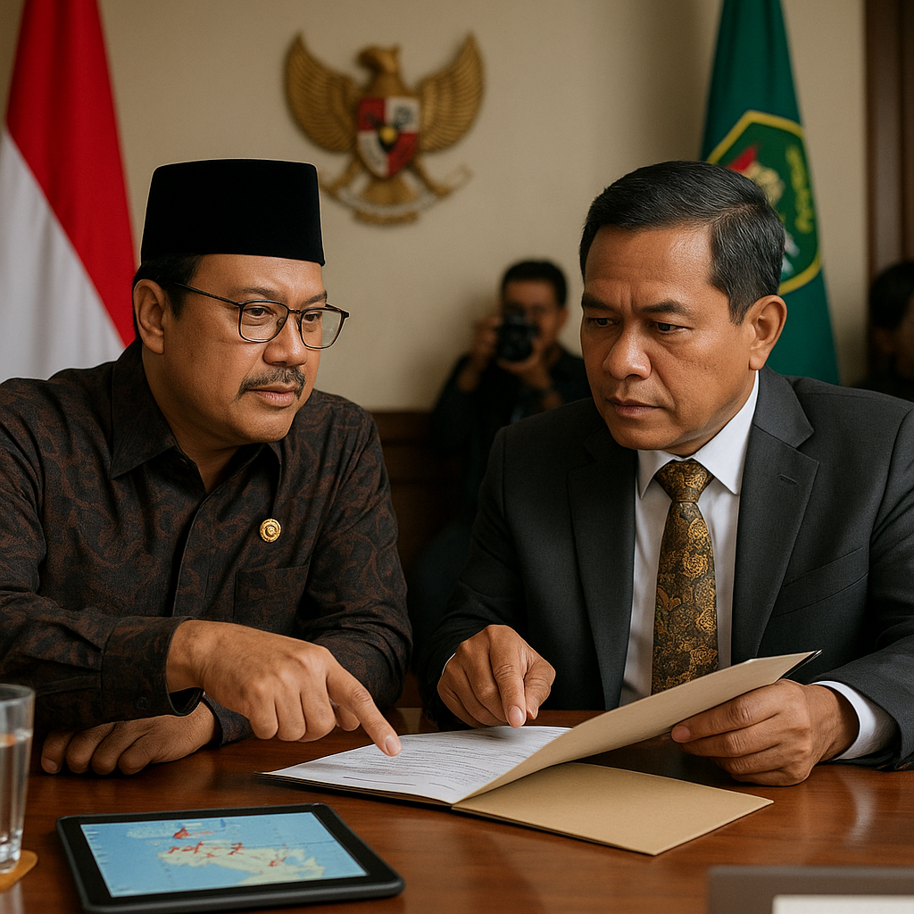 Gus Ipul Terima Audiensi Wagub Malut, Bahas Konflik Sosial-Sekolah Rakyat