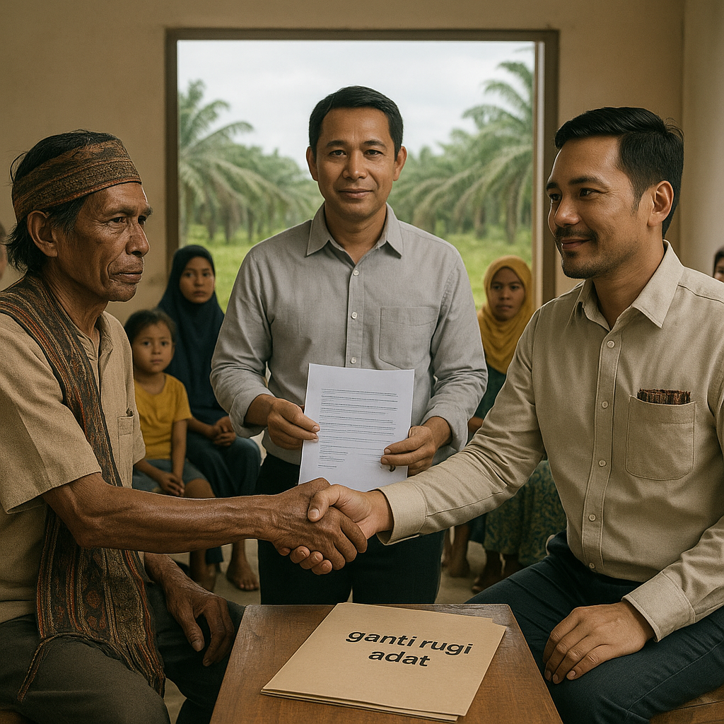Mediasi Hasilkan Kesepakatan, SAD Sampaikan Maaf dan Janji Tak Ambil Lagi Sawit PT SAL