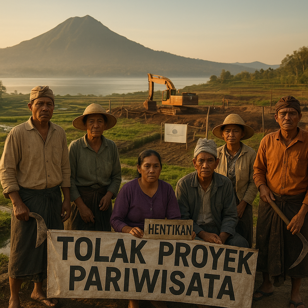 Konflik Proyek Pariwisata Batur: Luka Sosial dan Guncangan Ekonomi Petani