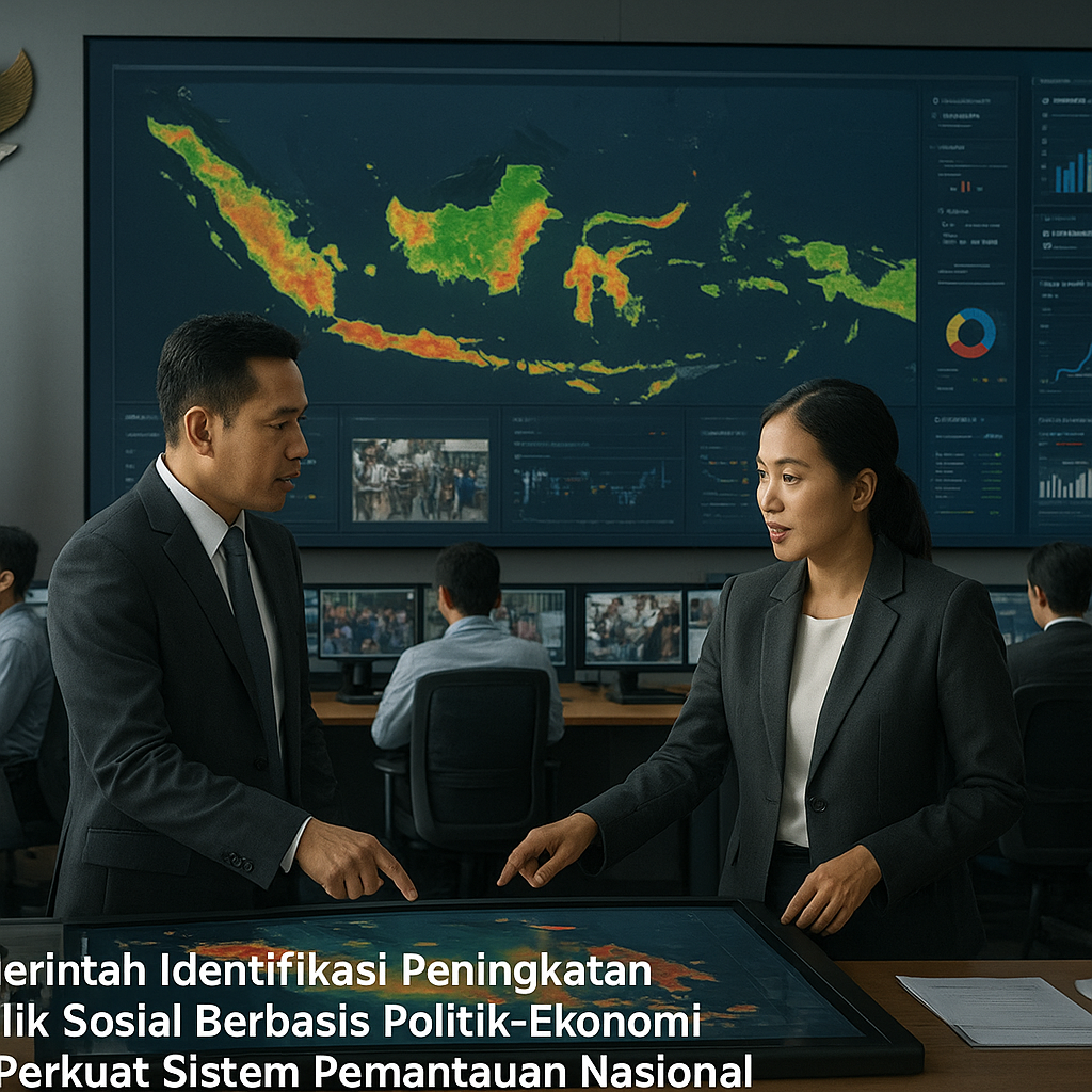 Pemerintah Identifikasi Peningkatan Konflik Sosial Berbasis Politik-Ekonomi dan Perkuat Sistem Pemantauan Nasional