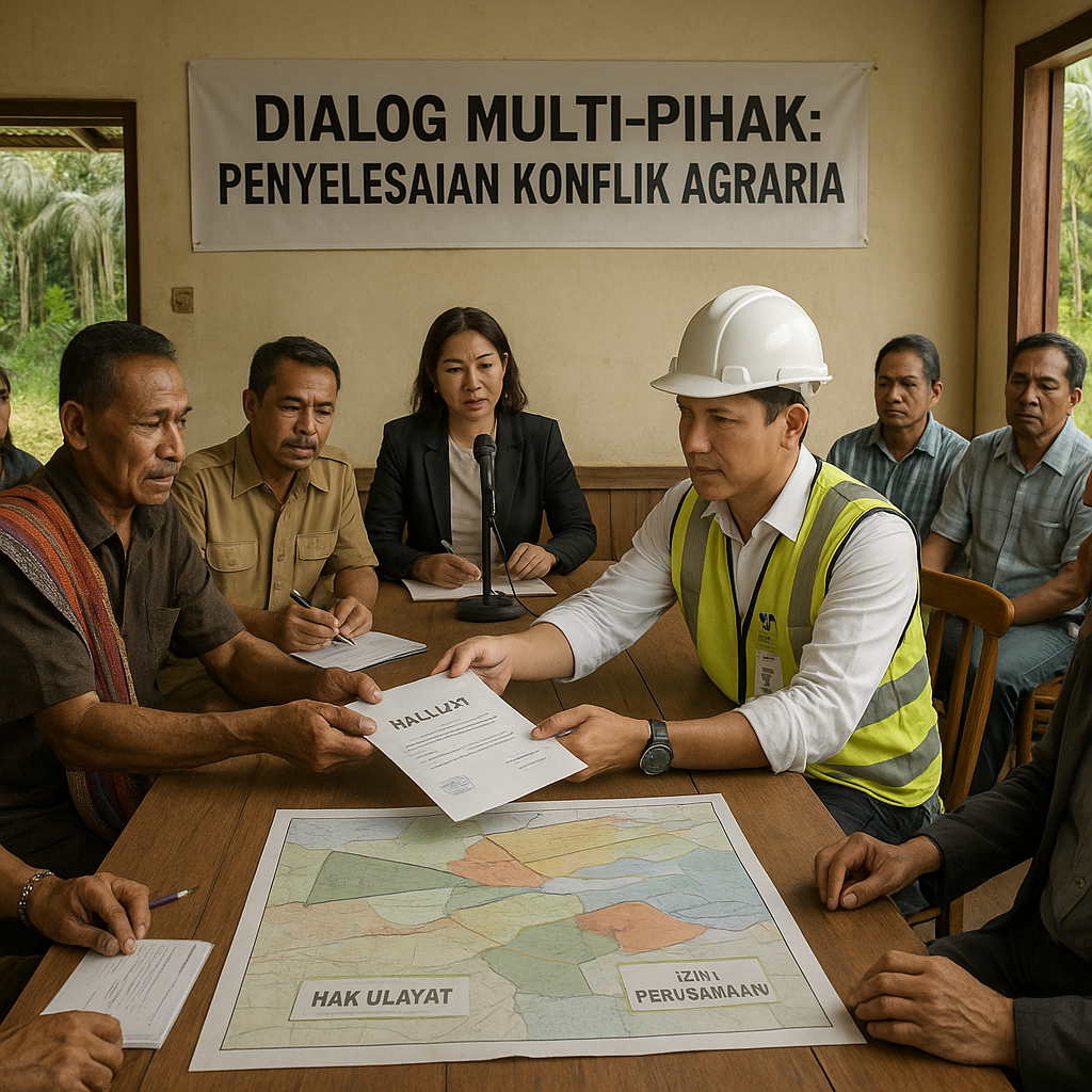 Pola Konflik Agraria di Sumatra: Dari Sengketa Tanah ke Dialog Multi-Pihak