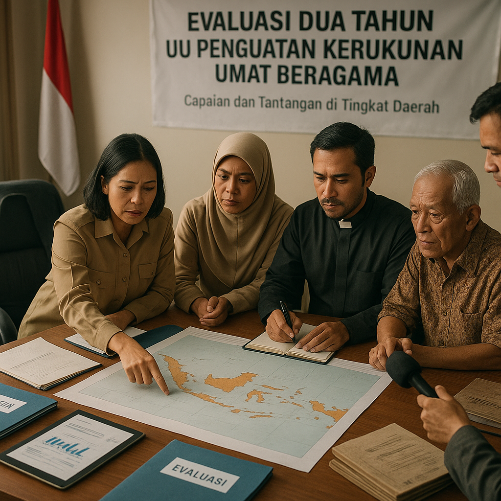 Evaluasi Dua Tahun UU Penguatan Kerukunan Umat Beragama: Capaian dan Tantangan di Tingkat Daerah