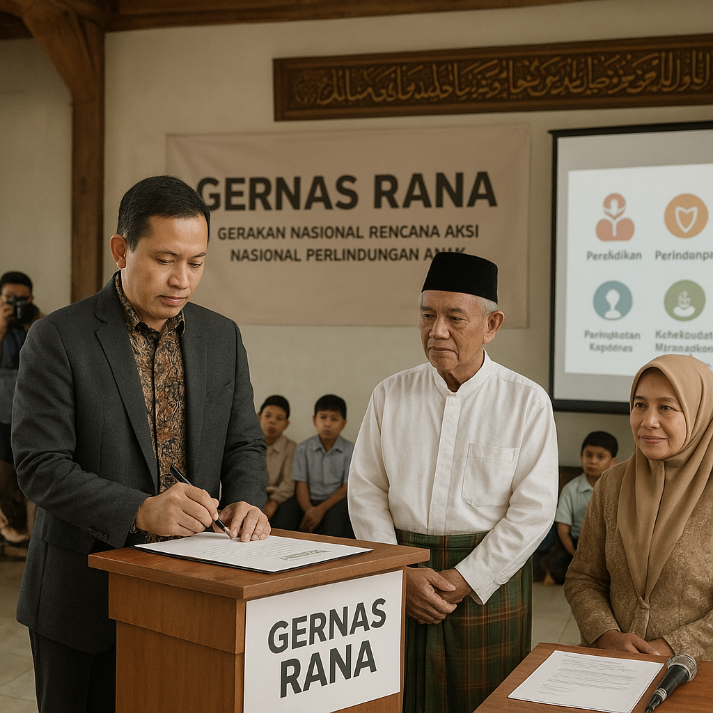 Pemerintah Perkuat Pelindungan Anak di Pesantren dan Madrasah Lewat Gernas RANA