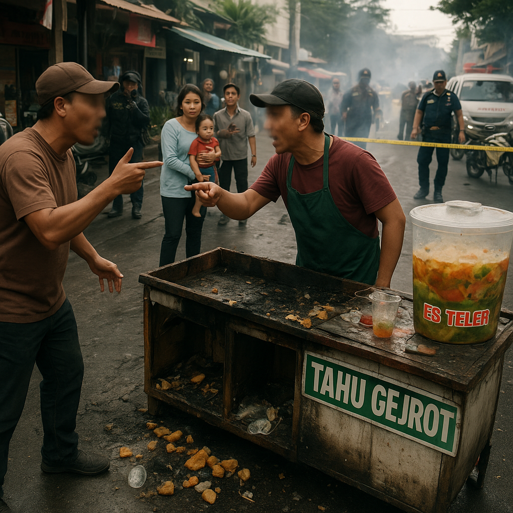 Kronologi Ledakan di Tasikmalaya, Berawal dari Cekcok Pedagang Tahu Gejrot dengan Es Teler