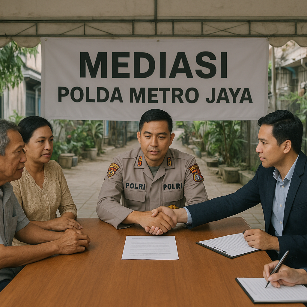 Polda Metro Tangani Konflik Warga dengan Pengembang di Cengkareng, Fokus pada Mediasi