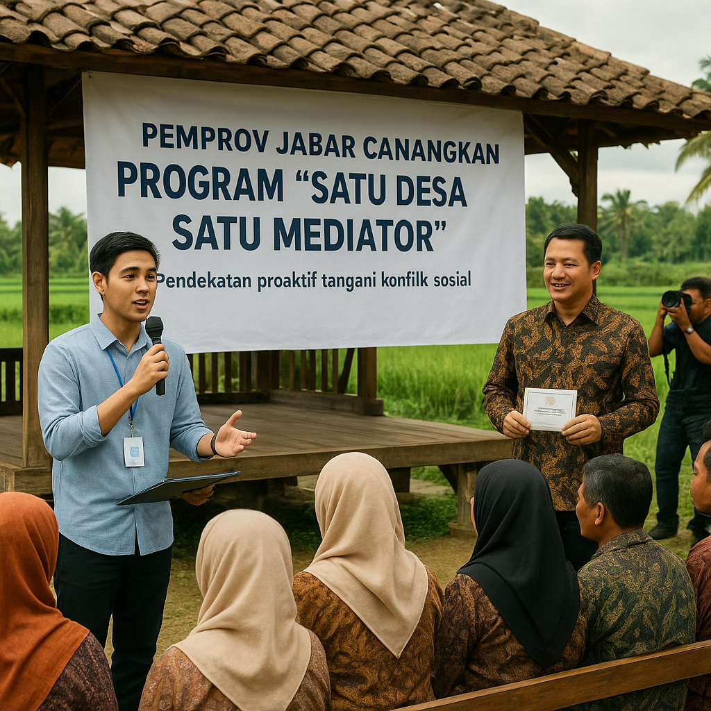 Pemprov Jabar Canangkan Program "Satu Desa Satu Mediator" untuk Tangani Konflik Sosial