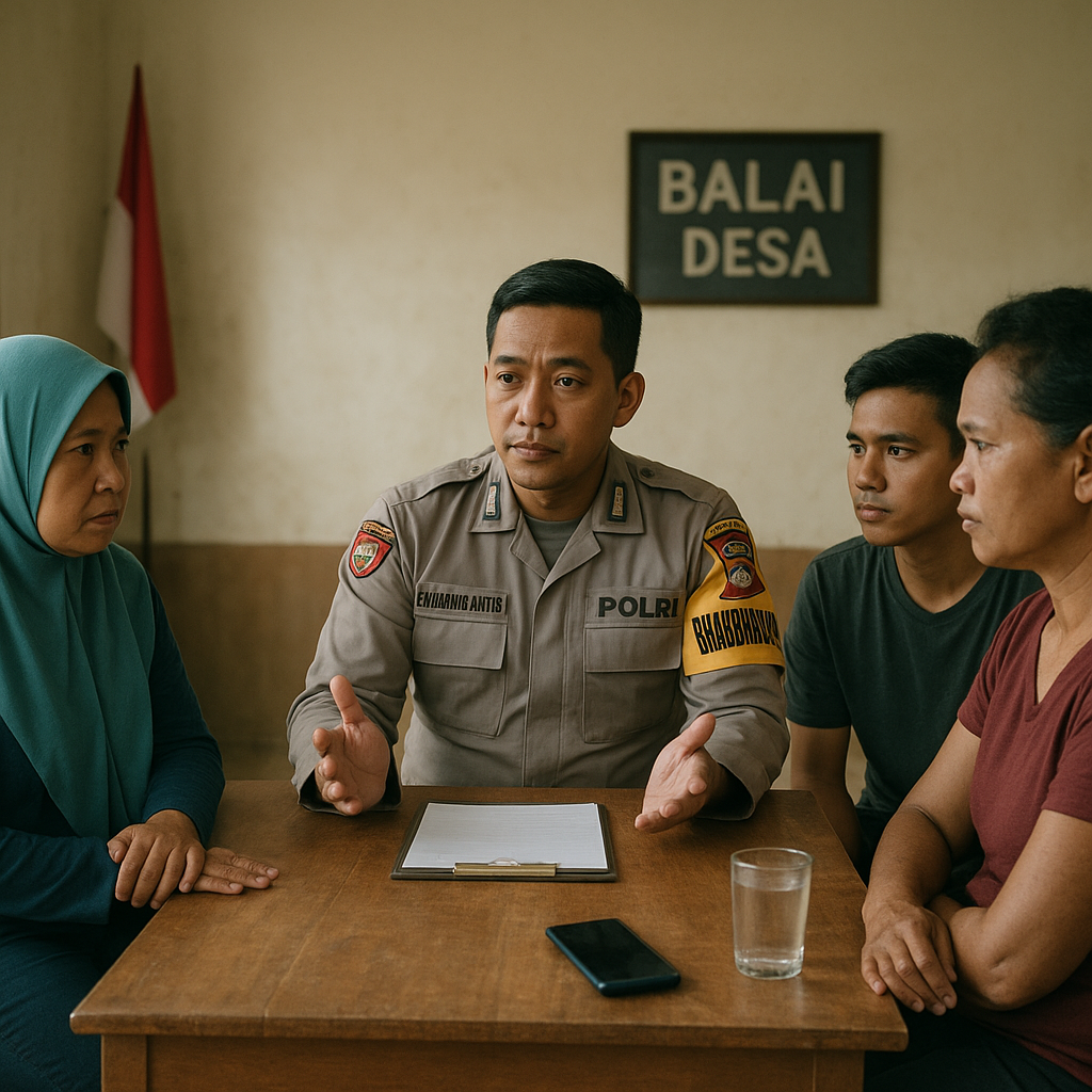 Peran Bhabinkamtibmas dalam Resolusi Konflik Mikro: Evaluasi dan Rekomendasi