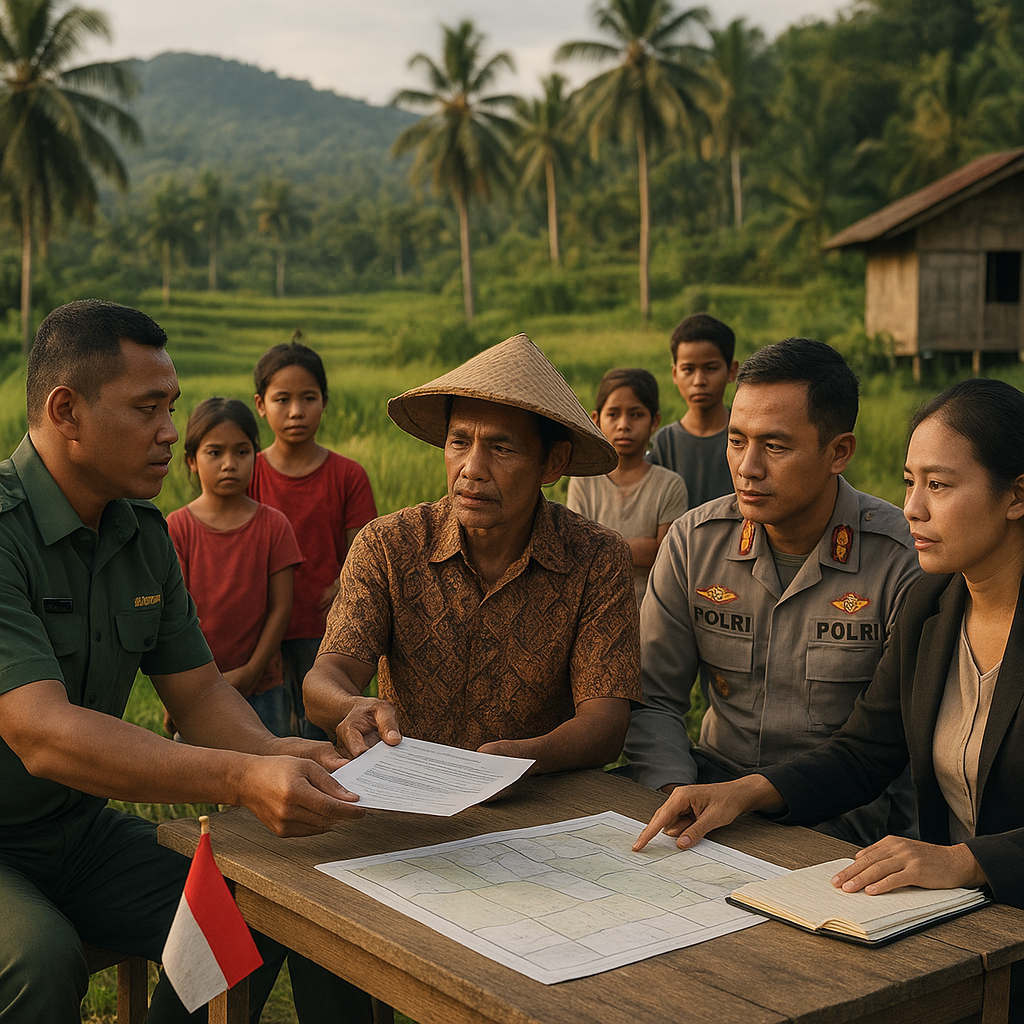 Strategi Baru TNI-Polri: Pendekatan Human Security dalam Menangani Konflik Agraria di Sumatra