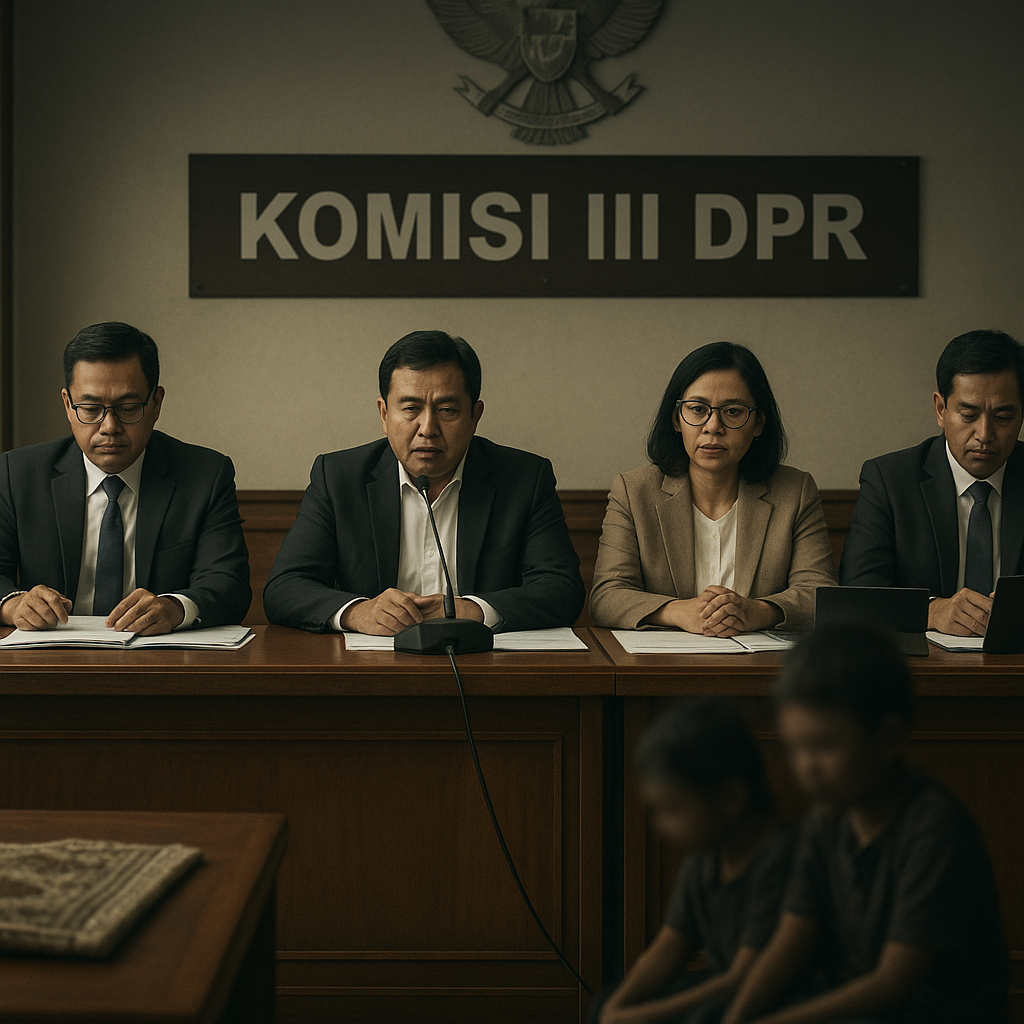 Komisi III DPR Soroti Perlindungan Korban dan Anak Pelaku dalam Kasus Lombok