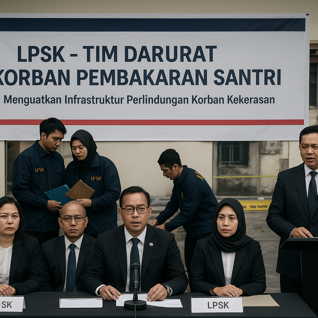 LPSK Bentuk Tim Darurat untuk Korban Pembakaran Santri: Menguatkan Infrastruktur Perlindungan Korban Kekerasan
