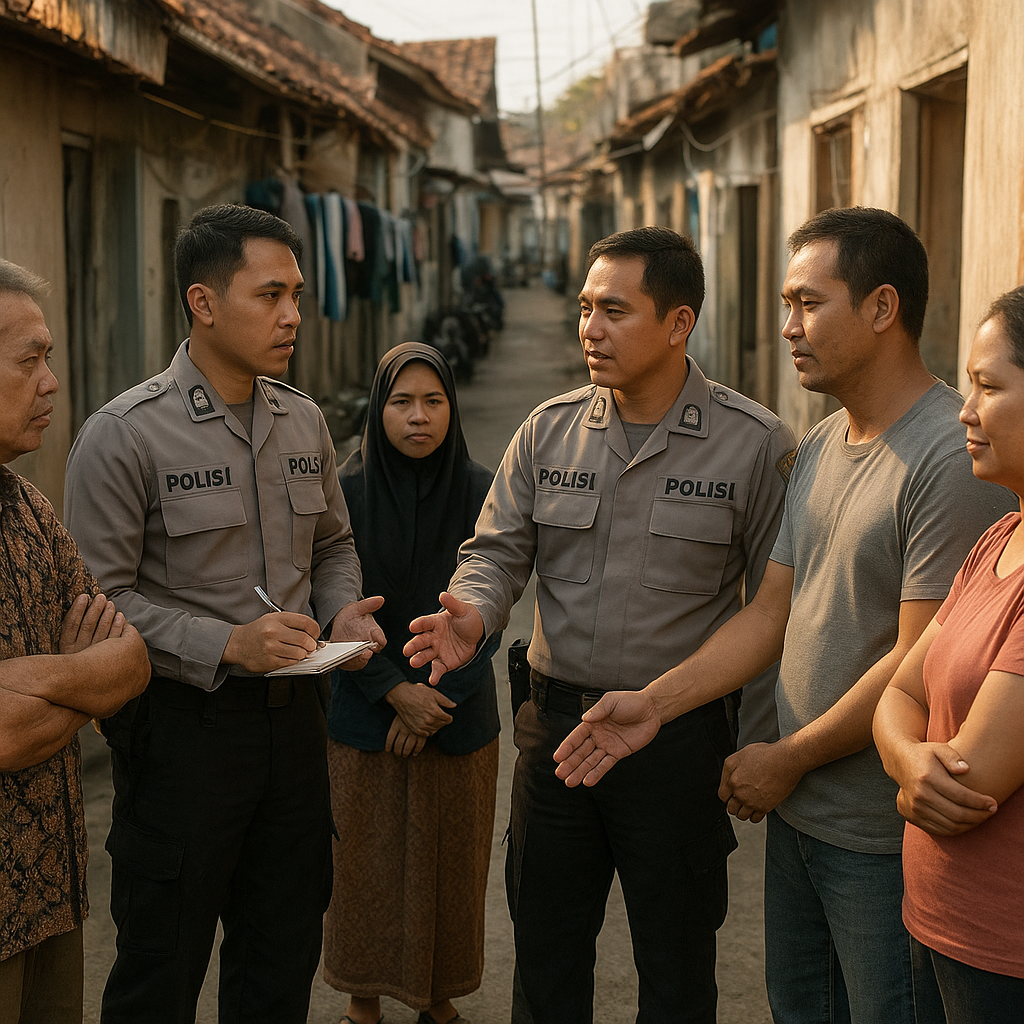 Polsek Ujung Pandang Berhasil Mediasi Perselisihan Warga di Lr 56