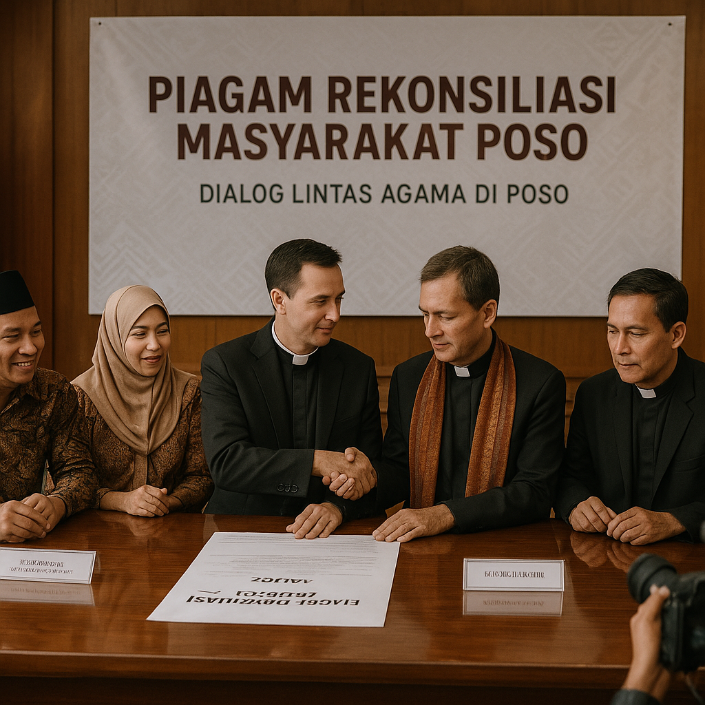 Dialog Lintas Agama di Poso Sepakati Piagam Rekonsiliasi Masyarakat