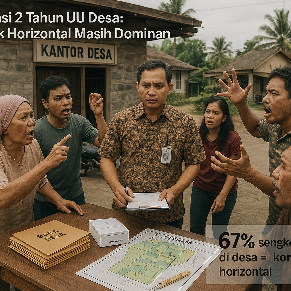 Evaluasi 2 Tahun UU Desa: Konflik Horizontal Masih Dominan, Butuh Modul Resolusi Khusus