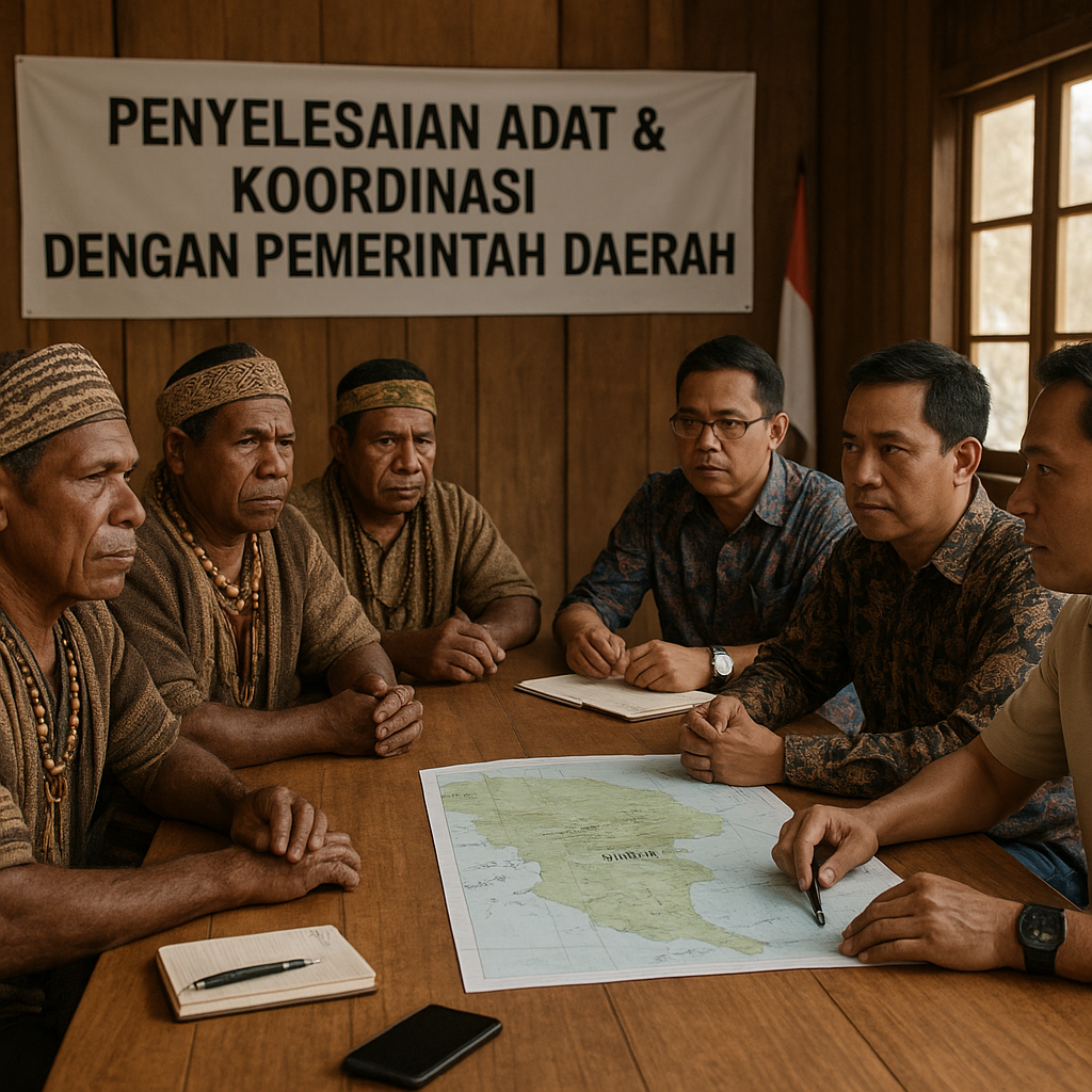 Ketegangan Antar Suku di Mimika: LEMASKO Usulkan Penyelesaian Adat dan Koordinasi dengan Pemerintah Daerah