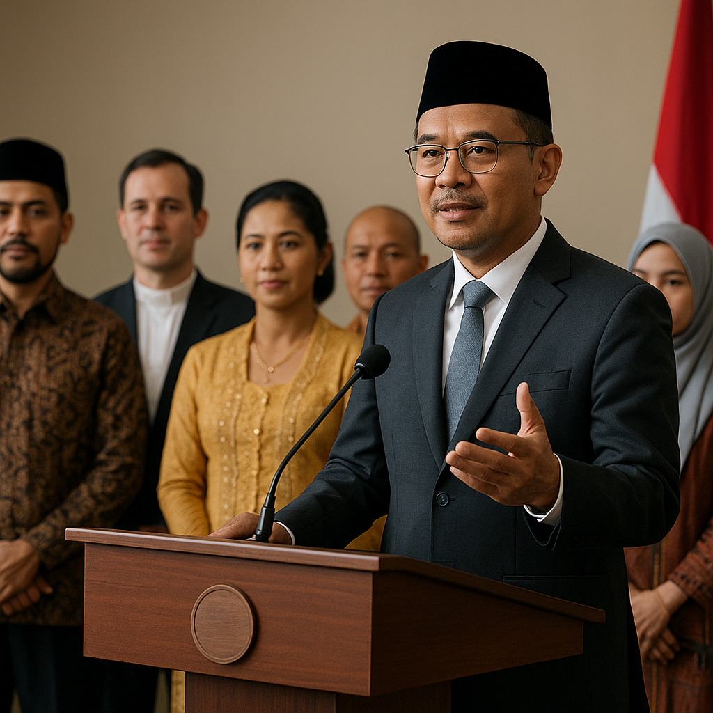 Menag Ajak Perluas Ruang Persamaan untuk Perkuat Perdamaian