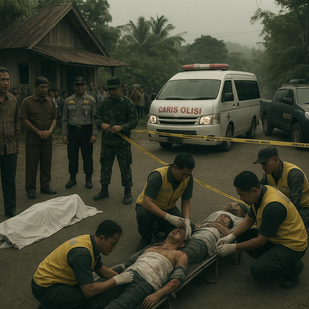 Tiga Tewas, Empat Luka dalam Bentrokan Adonara Timur, TNI-Polri Siaga Cegah Konflik Susulan