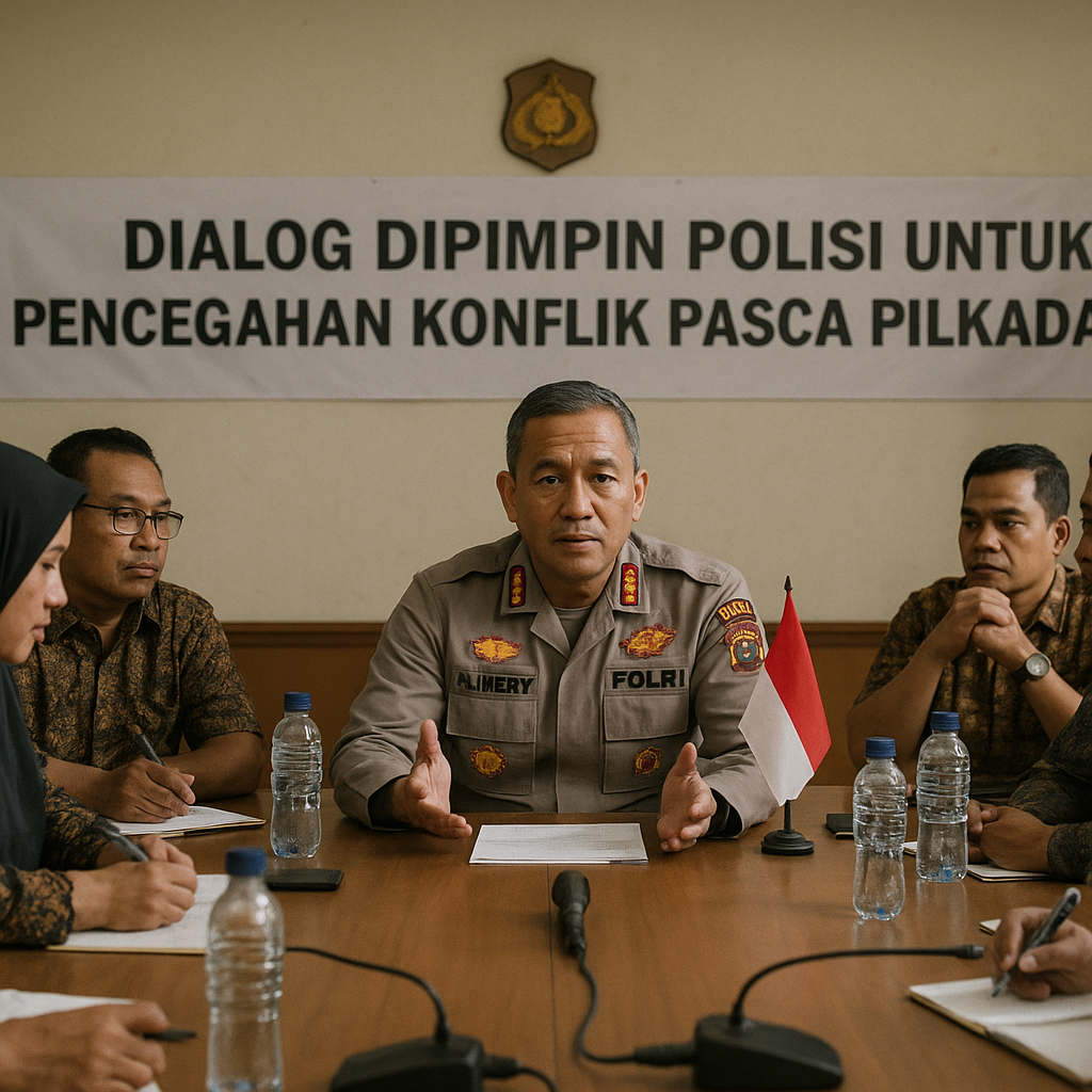 Polda Jabar Terapkan 'Police-Led Dialogue' untuk Cegah Eskalasi Konflik Pasca Pilkada