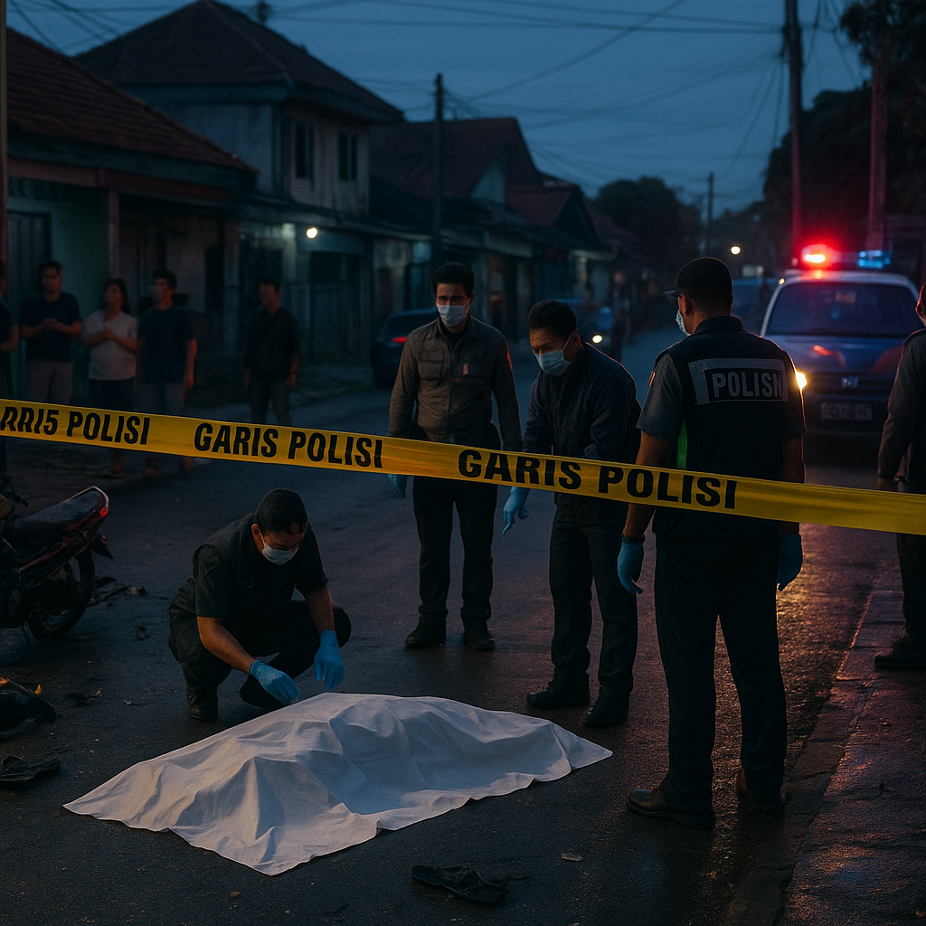 Tawuran Pemuda Pecah di Medan Labuhan, Satu Pria Tewas Tertembak