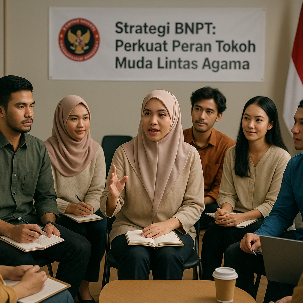 Strategi BNPT Perkuat Peran Tokoh Muda Lintas Agama dalam Menangkal Radikalisme dan Disintegrasi Sosial
