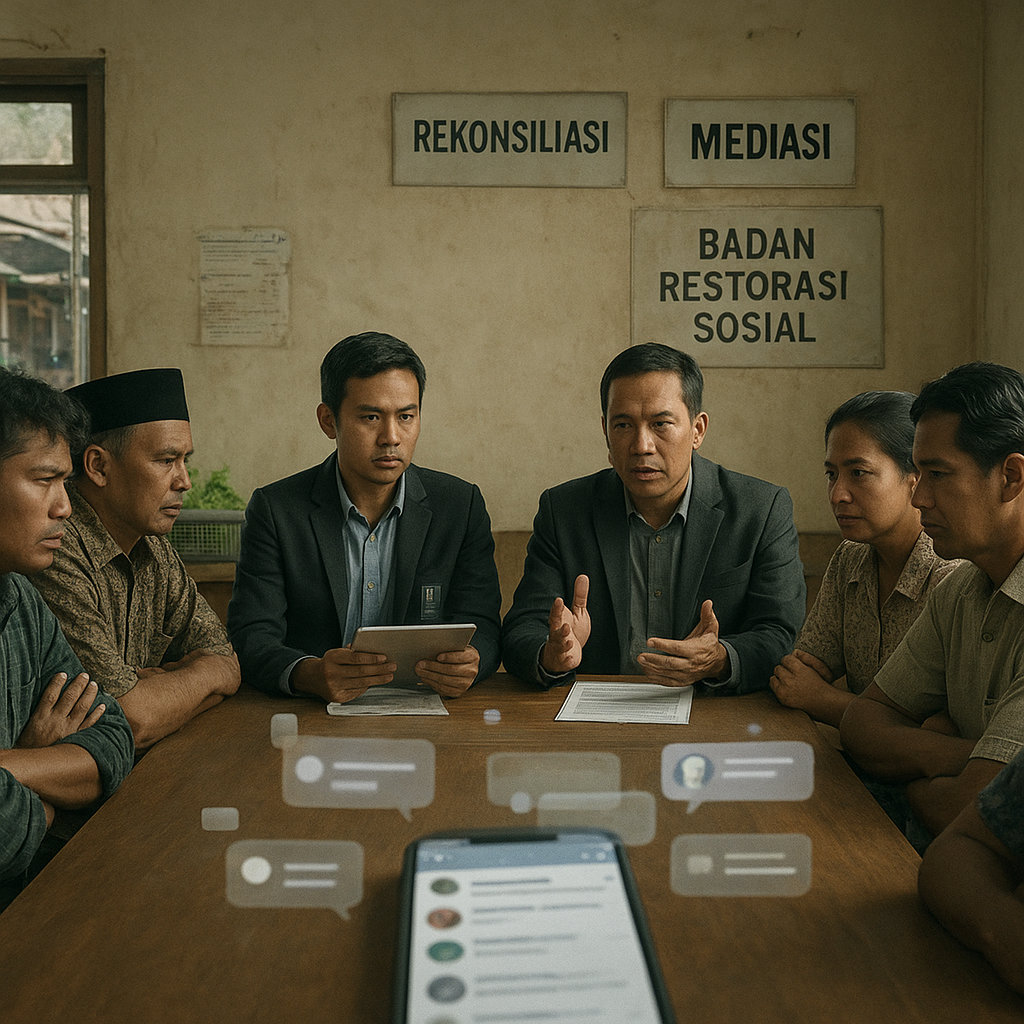 Evaluasi Kinerja Badan Restorasi Sosial: Tantangan Mediasi dan Rekonsiliasi Antar Komunitas