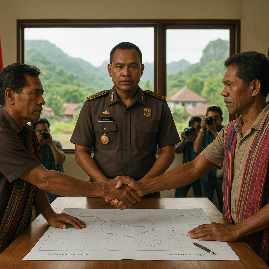 Wakapolda NTT Ingin Konflik 2 Desa di Flores Timur Diselesaikan Permanen