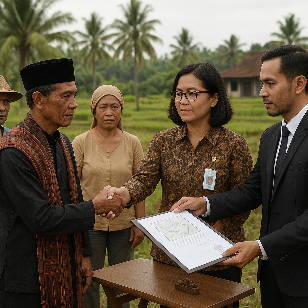 Pemerintah Dorong Penyelesaian Konflik Agraria Lewat Pendekatan Kultural dan Hukum