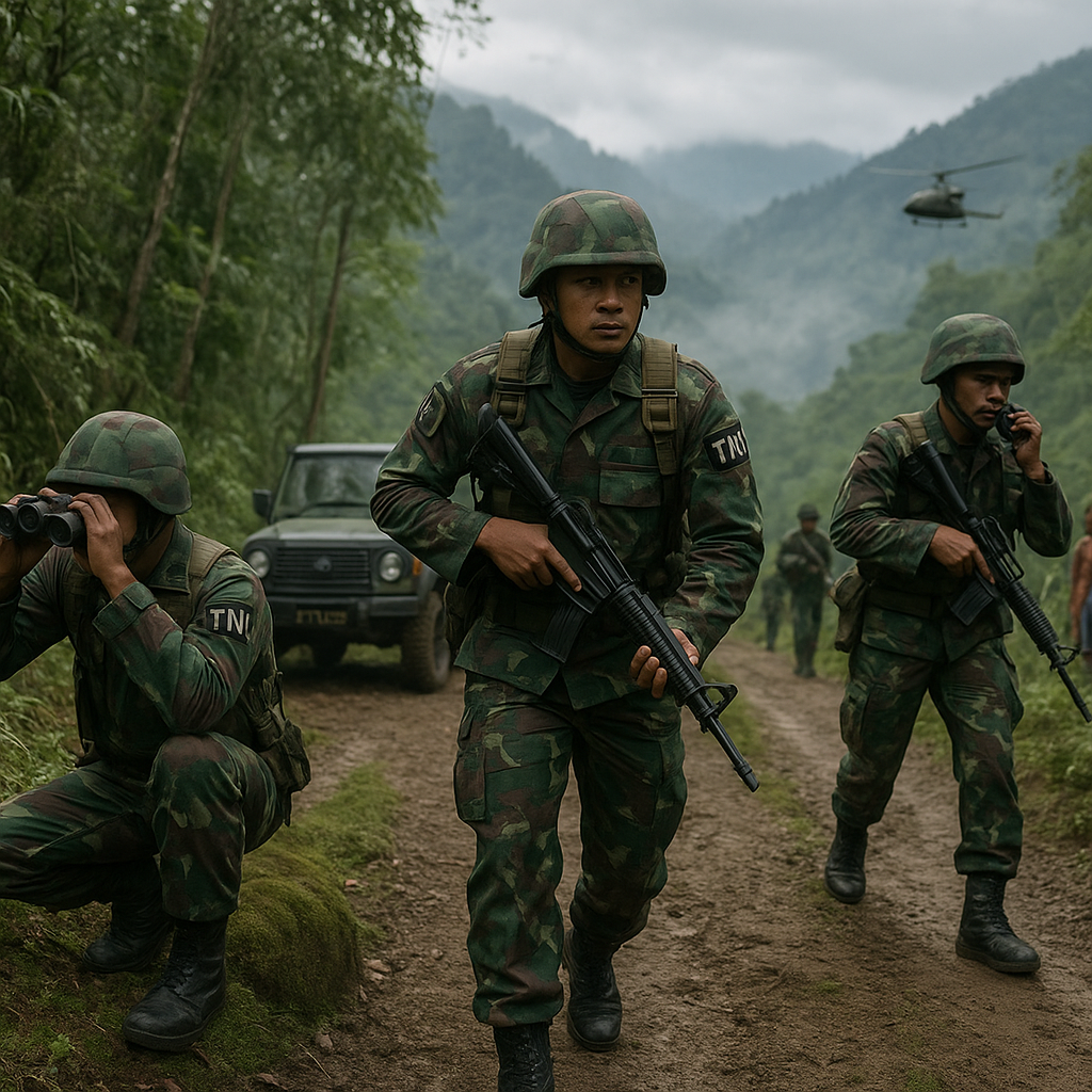 TNI Kejar OPM di Yahukimo Usai Pembunuhan Tiga Warga Sipil