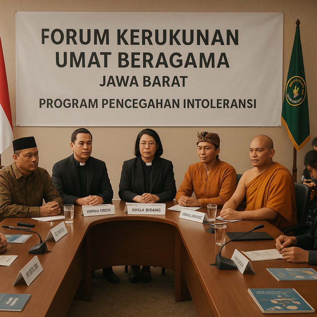 Forum Kerukunan Umat Beragama di Jawa Barat Galang Program Pencegahan Intoleransi