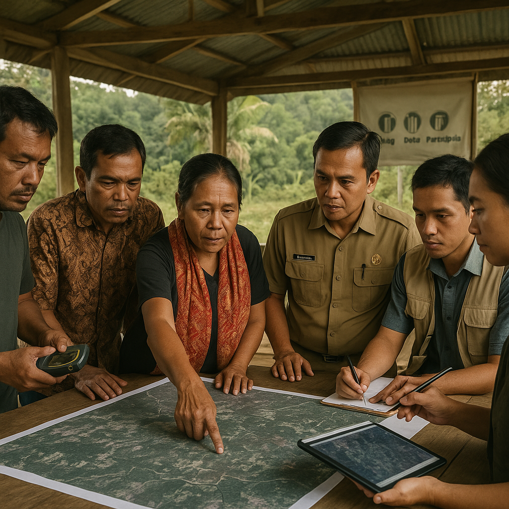 Sengketa Lahan di Kalimantan Barat Diselesaikan dengan Pendekatan Participatory Mapping