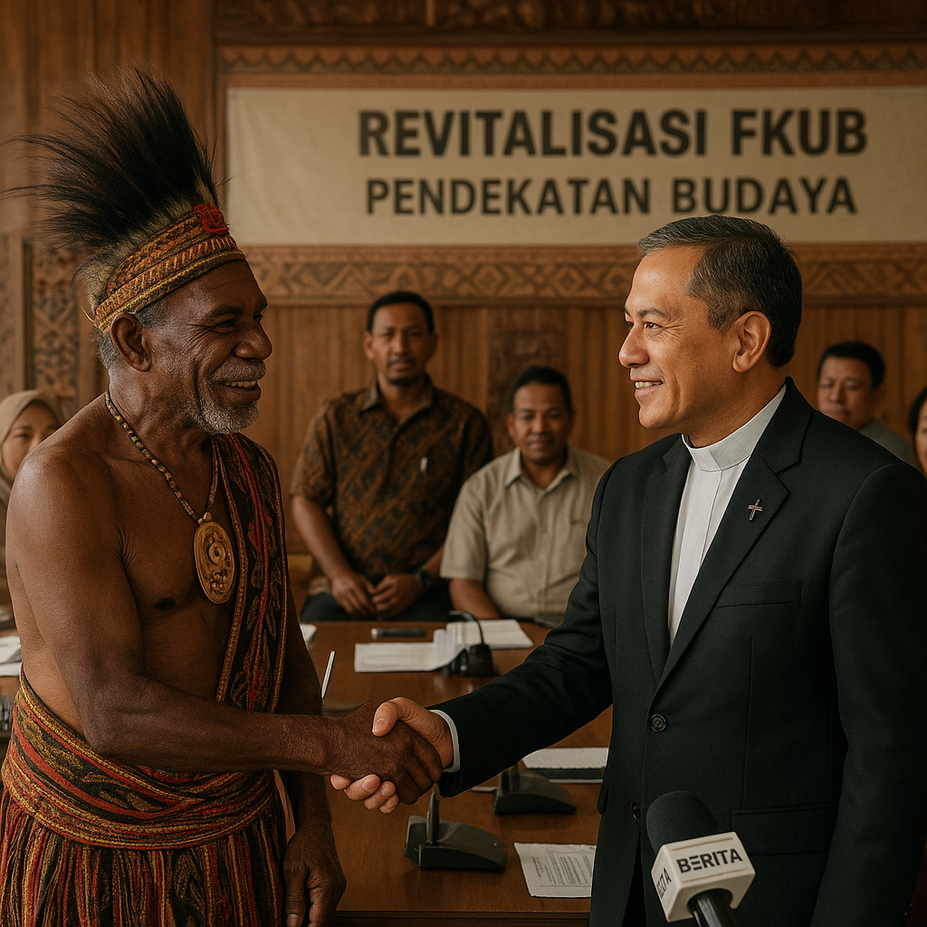 Pasca-Kerusuhan Tolikara, Forum Lintas Agama di Papua Kembali Diaktifkan dengan Pendekatan Budaya