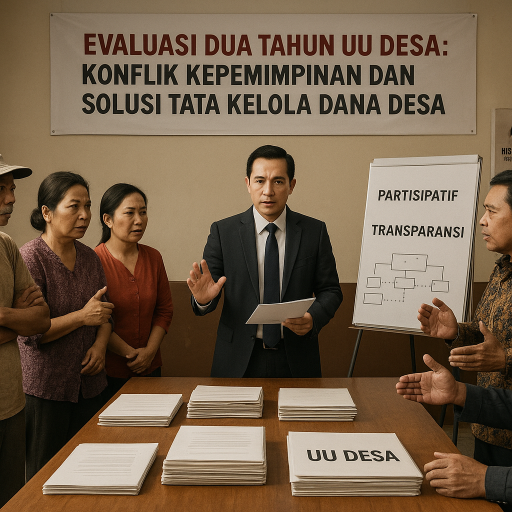 Evaluasi Dua Tahun UU Desa: Konflik Kepemimpinan dan Solusi Tata Kelola Dana Desa yang Partisipatif