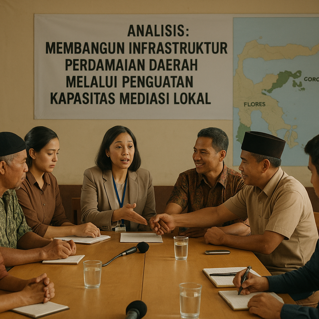 Analisis: Membangun Infrastruktur Perdamaian Daerah melalui Penguatan Kapasitas Mediasi Lokal