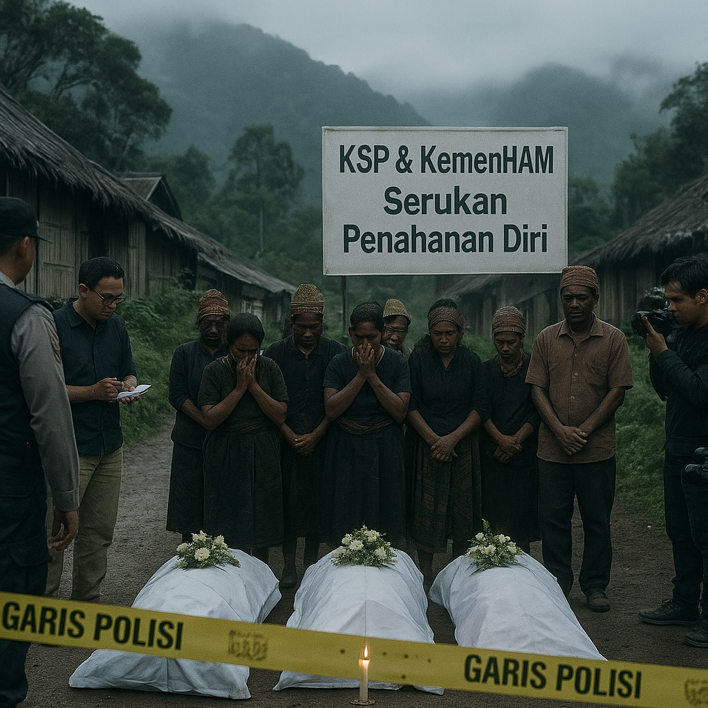 OPM Tembak Tiga Warga Sipil di Yahukimo, KSP dan KemenHAM Serukan Penahanan Diri