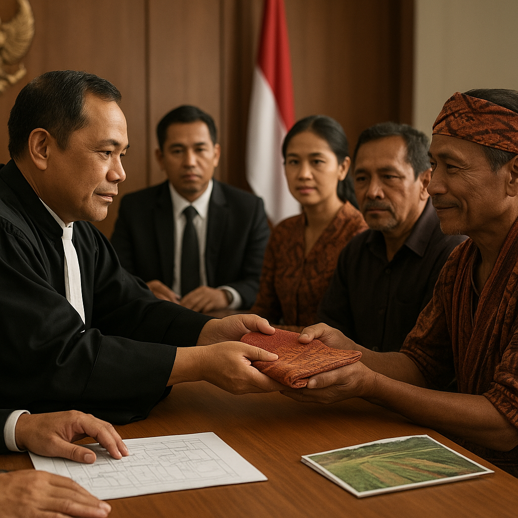 Mahkamah Konstitusi Dorong Penggunaan Mekanisme Restorative Justice dalam Sengketa Tanah Adat