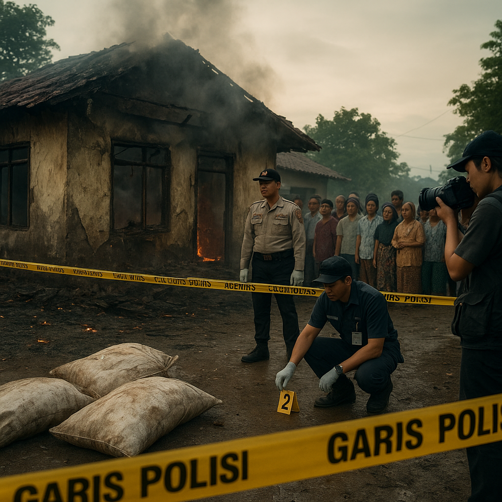 Kronologi Berdarah Gunung Agung: Dugaan Penyelewengan Beras Bansos Berujung Tewasnya Suryadi dan Rumah Lurah Dibakar Massa