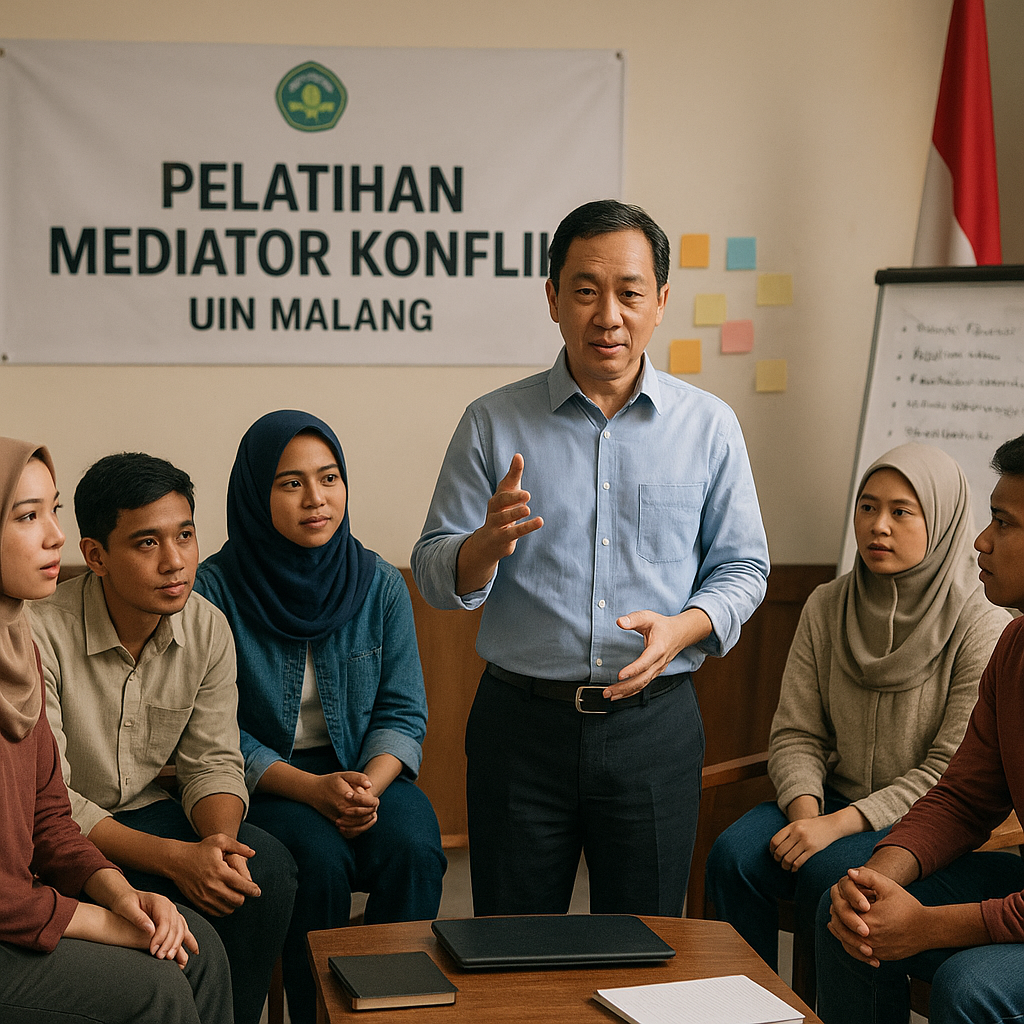 Kampus UIN Malang Gelar Pelatihan Mediator Konflik bagi Mahasiswa dari Daerah Rawan